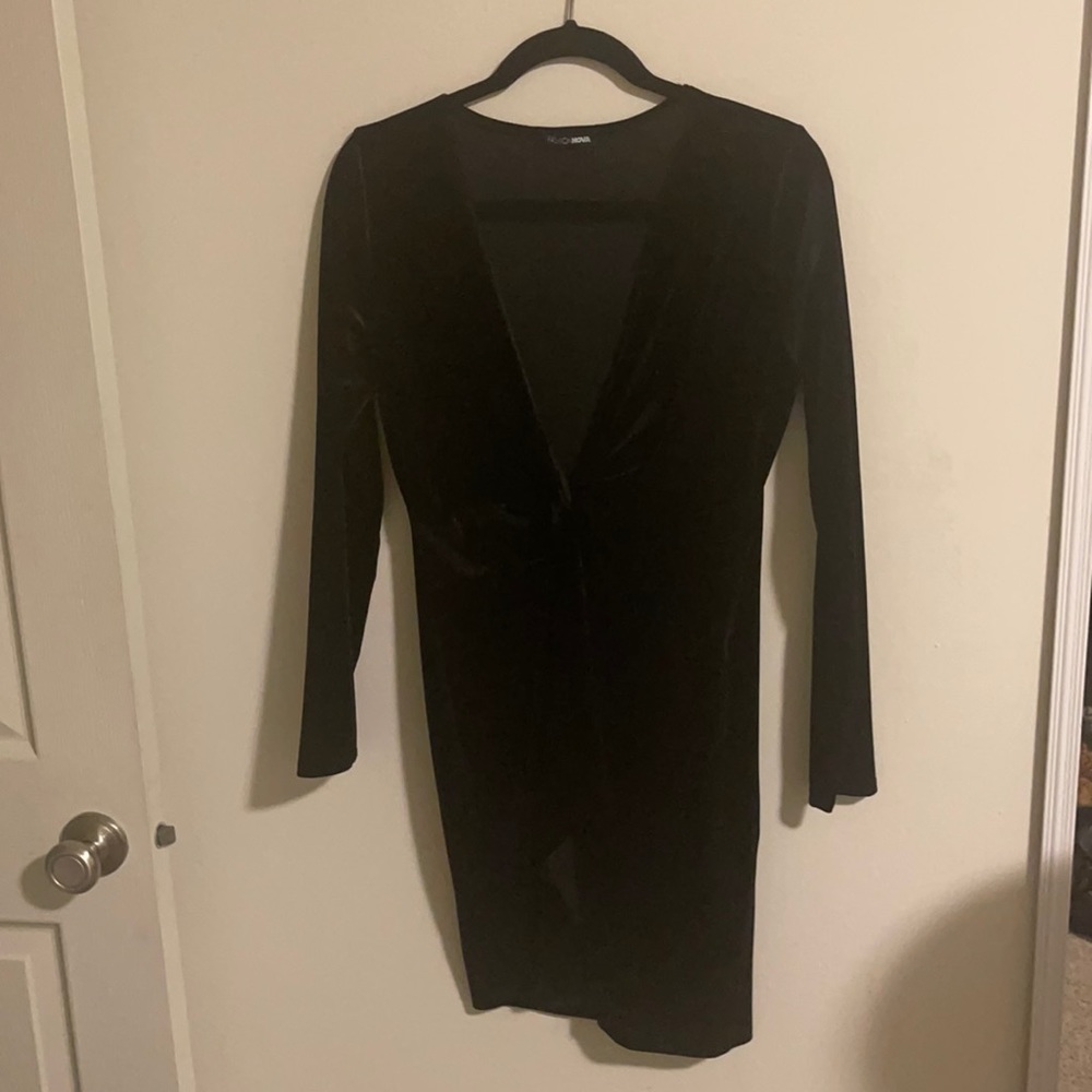 Black LOW Cut Dress
